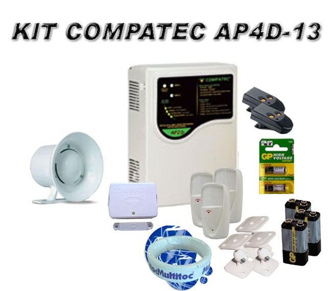 Kit Compatec de Alarme